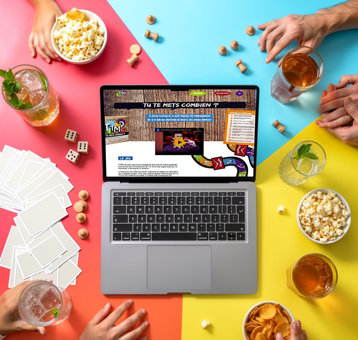 Aperçu du site Tu te mets combien ?